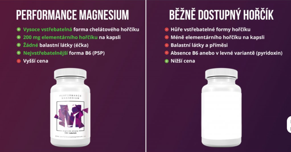 Srovnani Performance Magnesium