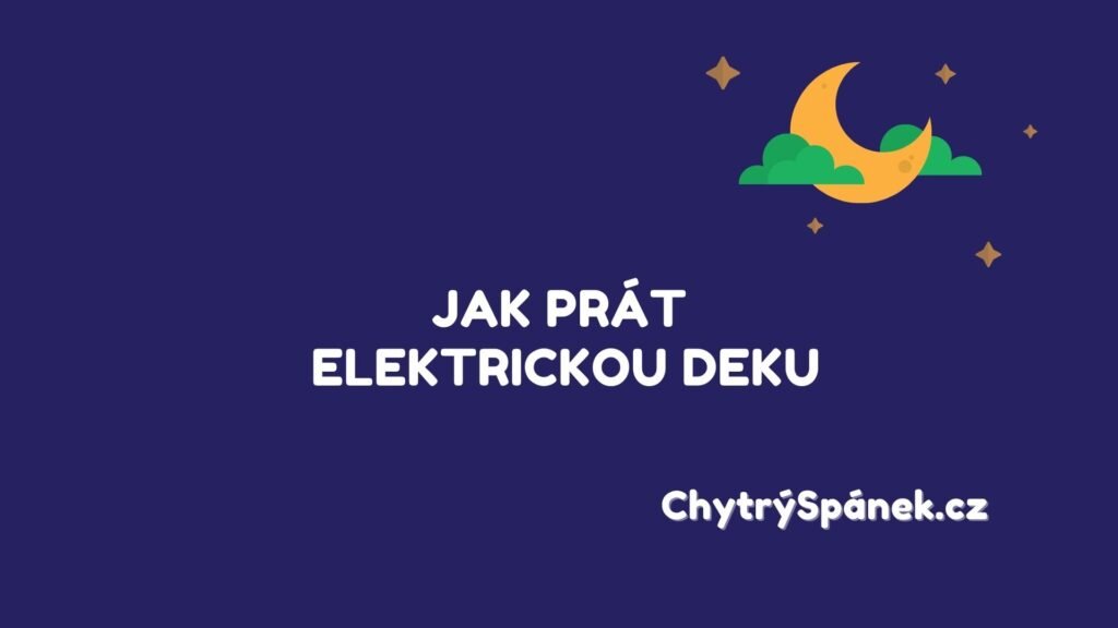 Jak Prat Elektrickou Deku